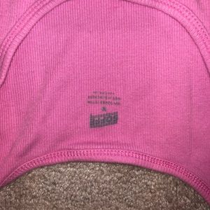 Pink soffe tank top